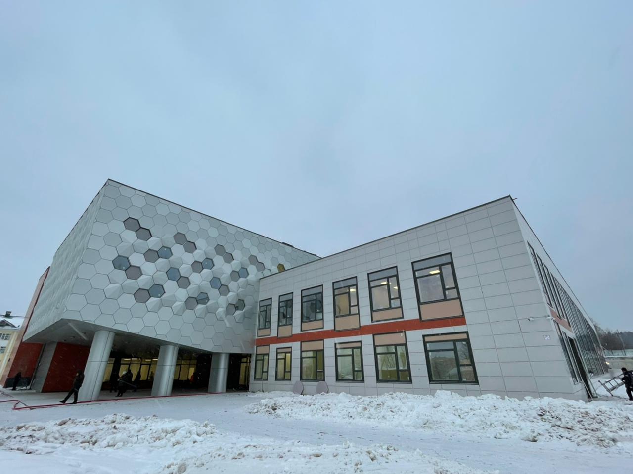 Школа (блок начальных классов) на 400 мест МОУ «Глебовская СОШ», 2022 г.