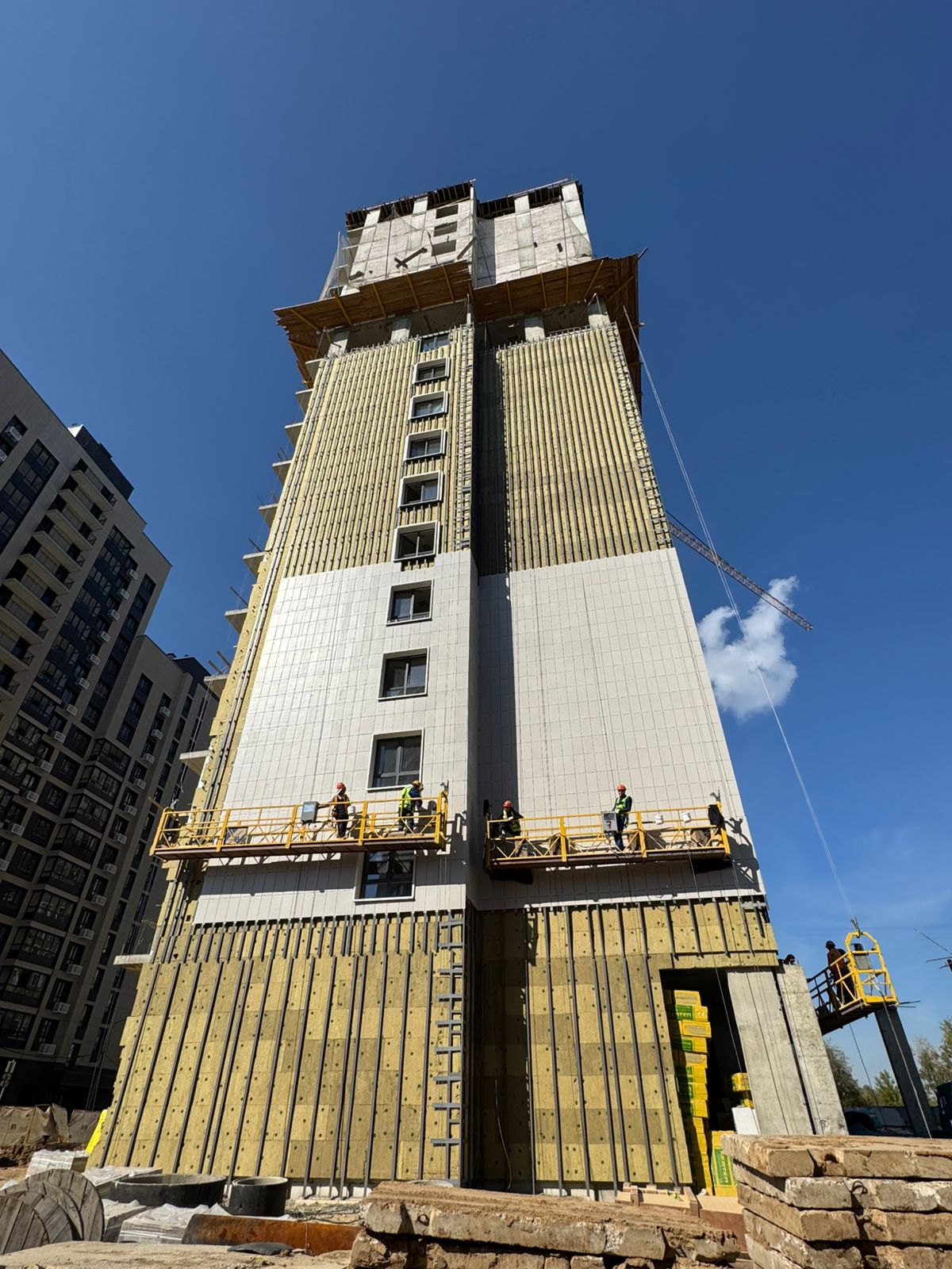 Жилой дом с инженерными сетями и благоустройством территории, Булатниковский пр-д, вл.2В, корп.3 (Южный административный округ), 2025 г.