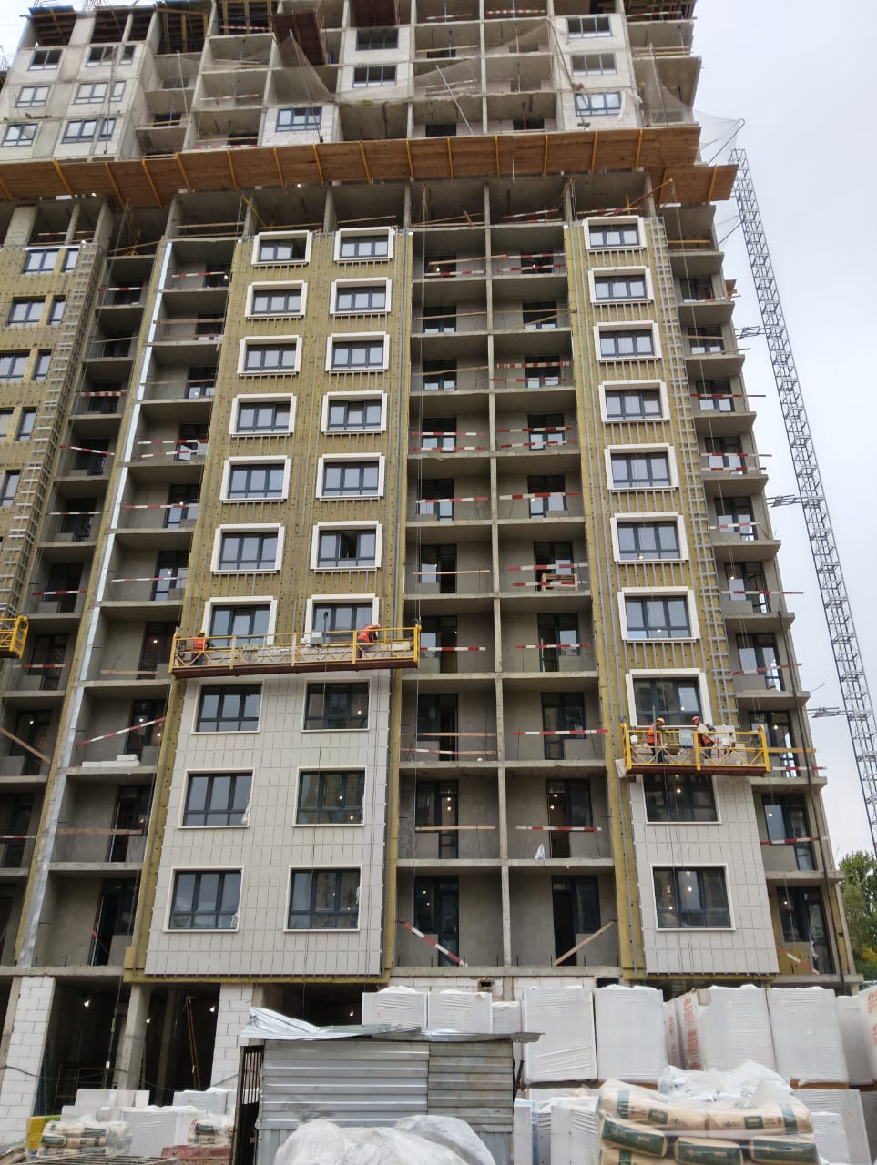 Жилой дом с инженерными сетями и благоустройством территории, Булатниковский пр-д, вл.2В, корп.3 (Южный административный округ), 2025 г.