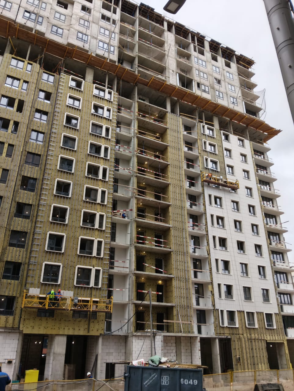 Жилой дом с инженерными сетями и благоустройством территории, Булатниковский пр-д, вл.2В, корп.3 (Южный административный округ), 2025 г.