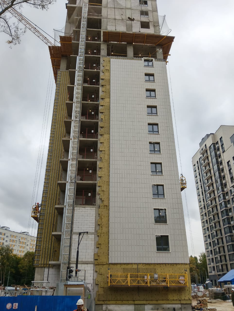 Жилой дом с инженерными сетями и благоустройством территории, Булатниковский пр-д, вл.2В, корп.3 (Южный административный округ), 2025 г.