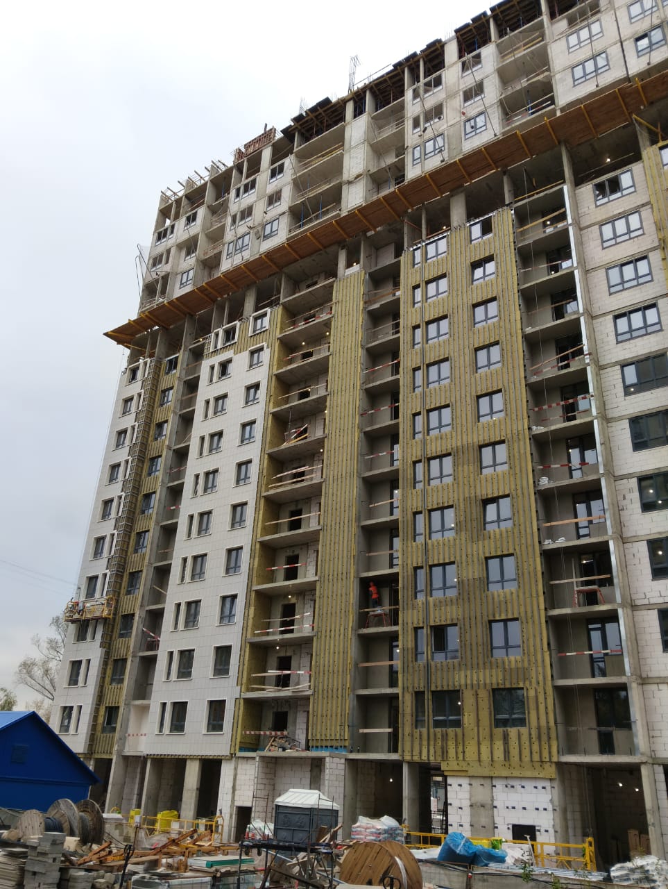 Жилой дом с инженерными сетями и благоустройством территории, Булатниковский пр-д, вл.2В, корп.3 (Южный административный округ), 2025 г.