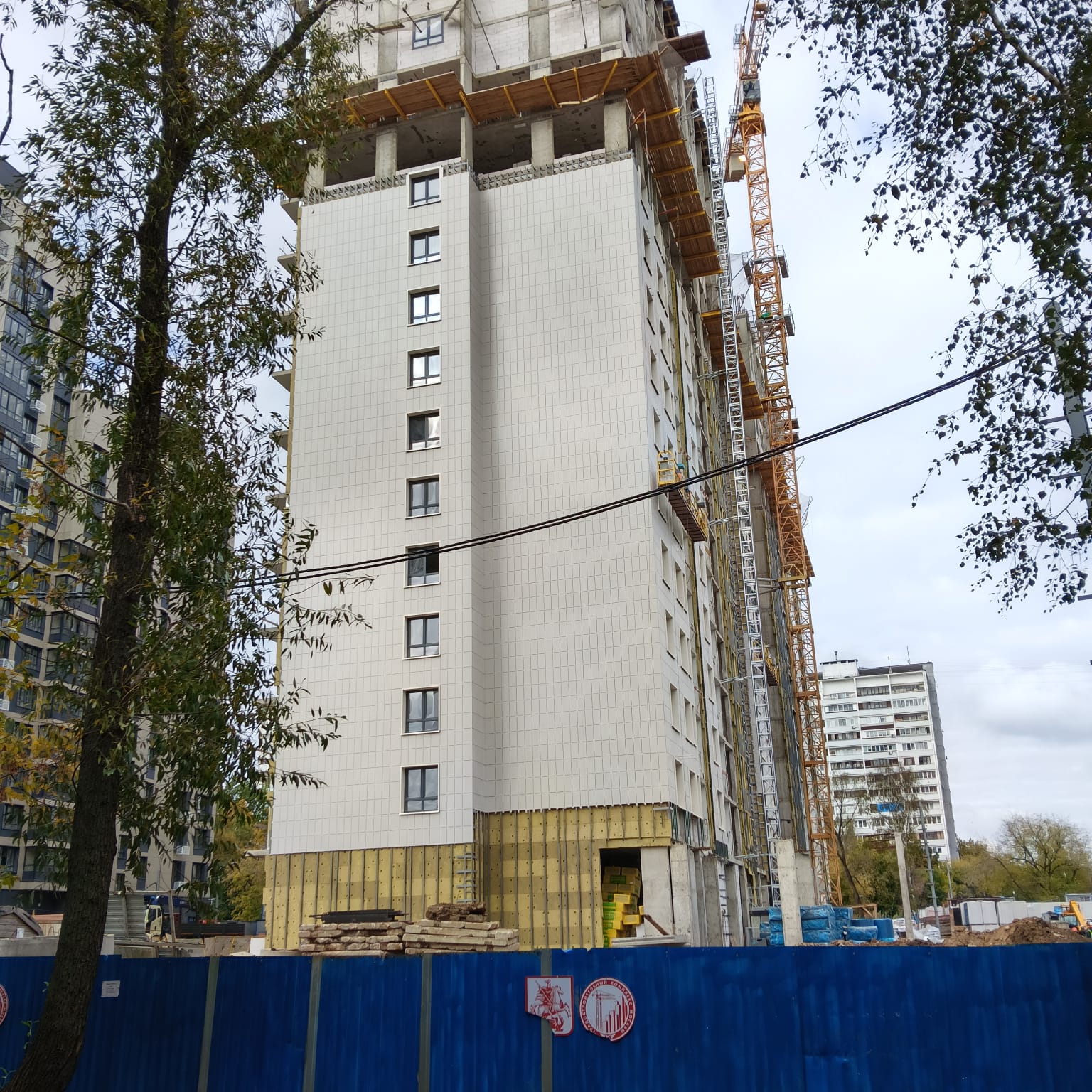 Жилой дом с инженерными сетями и благоустройством территории, Булатниковский пр-д, вл.2В, корп.3 (Южный административный округ), 2025 г.