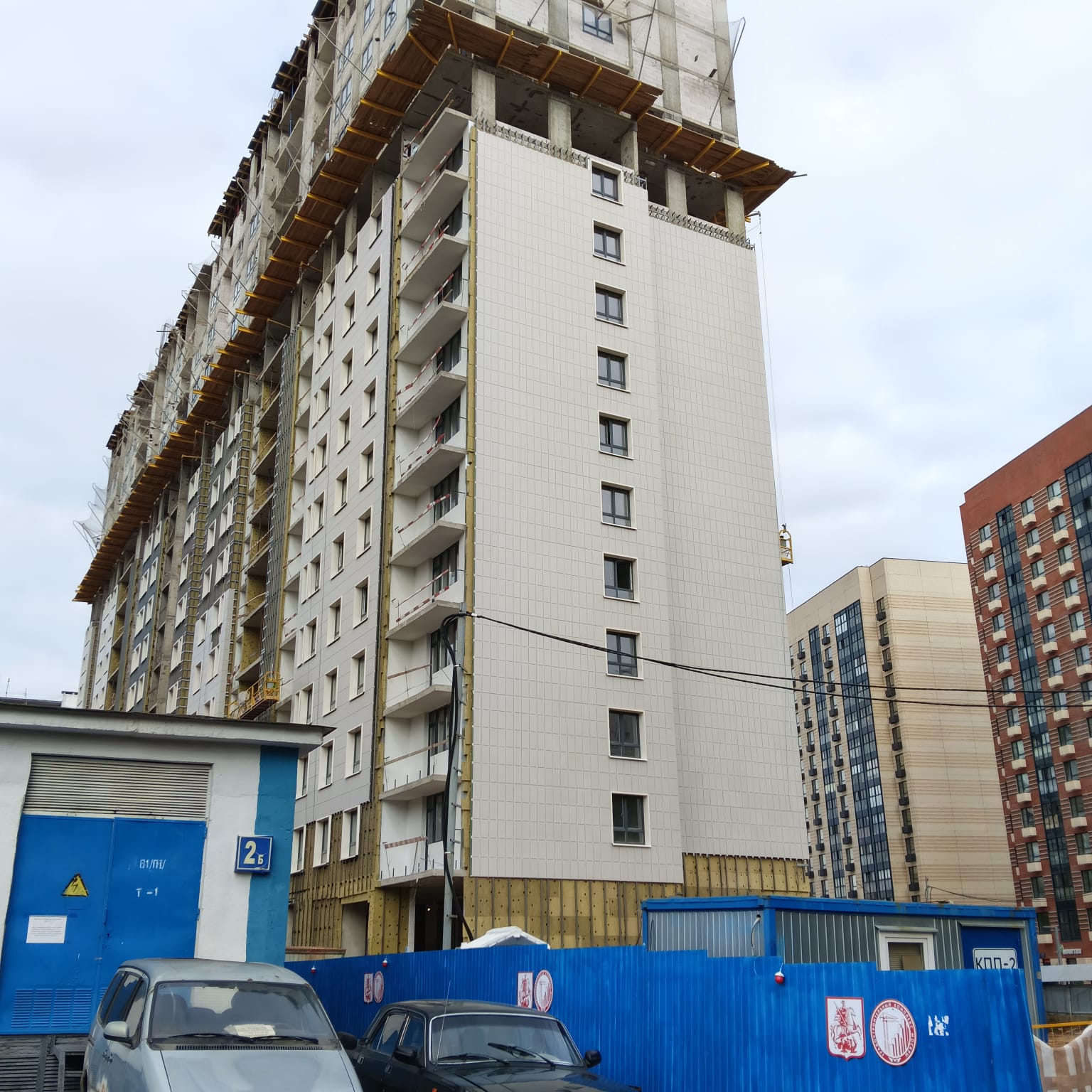 Жилой дом с инженерными сетями и благоустройством территории, Булатниковский пр-д, вл.2В, корп.3 (Южный административный округ), 2025 г.