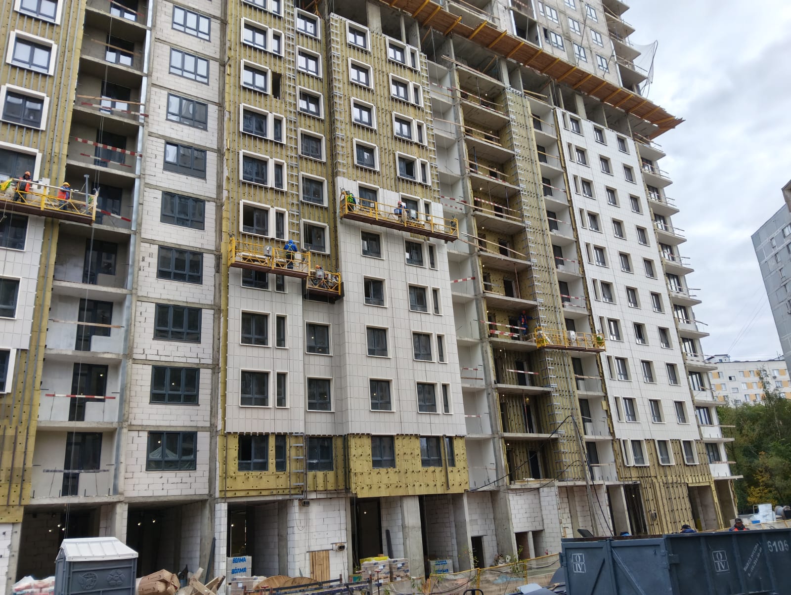 Жилой дом с инженерными сетями и благоустройством территории, Булатниковский пр-д, вл.2В, корп.3 (Южный административный округ), 2025 г.