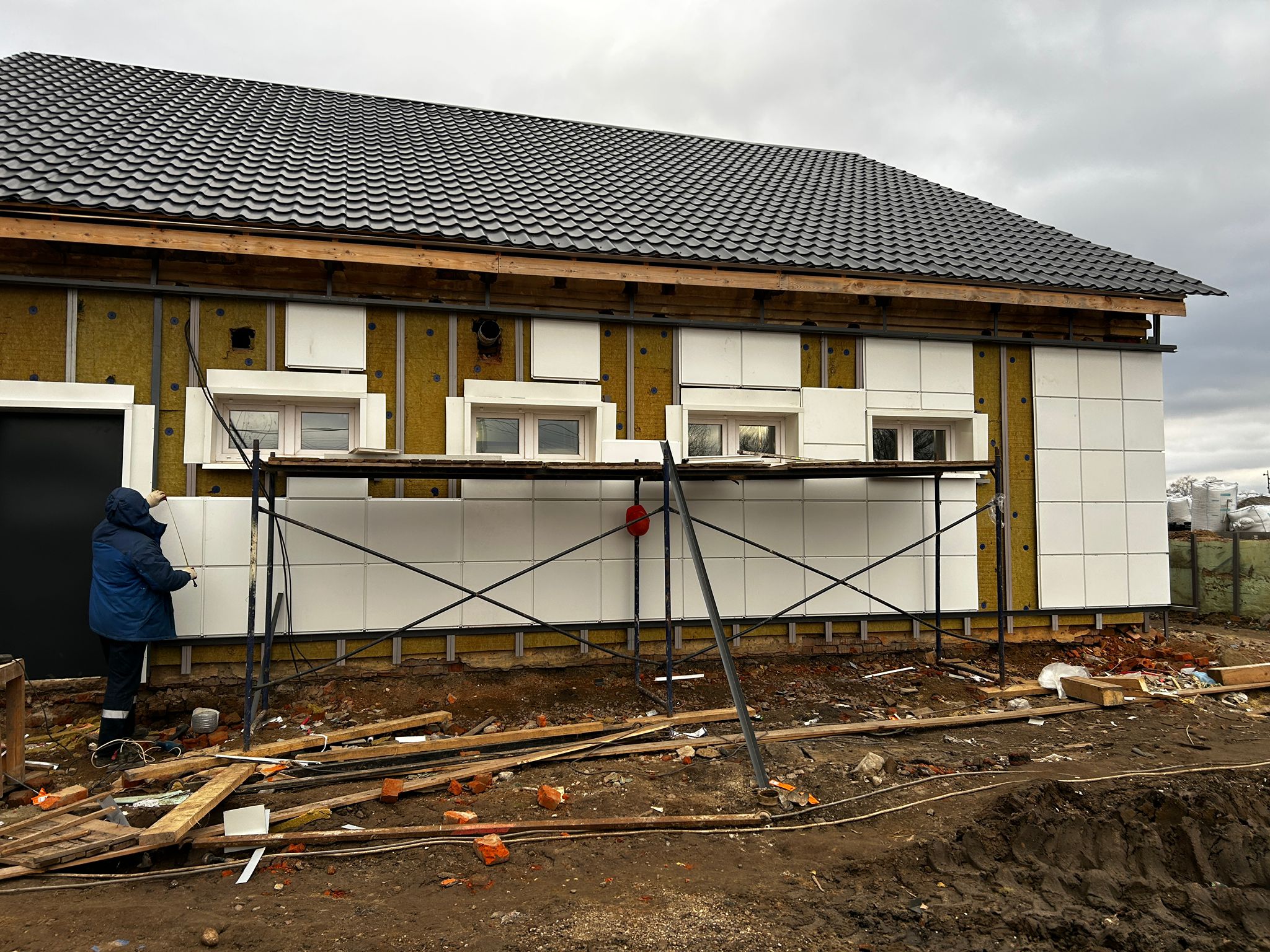 Стадион «Строитель» по адресу: «Московская область, г. о. Клин, г. Клин, ул. Чайковского, д. 34», 2025 г.