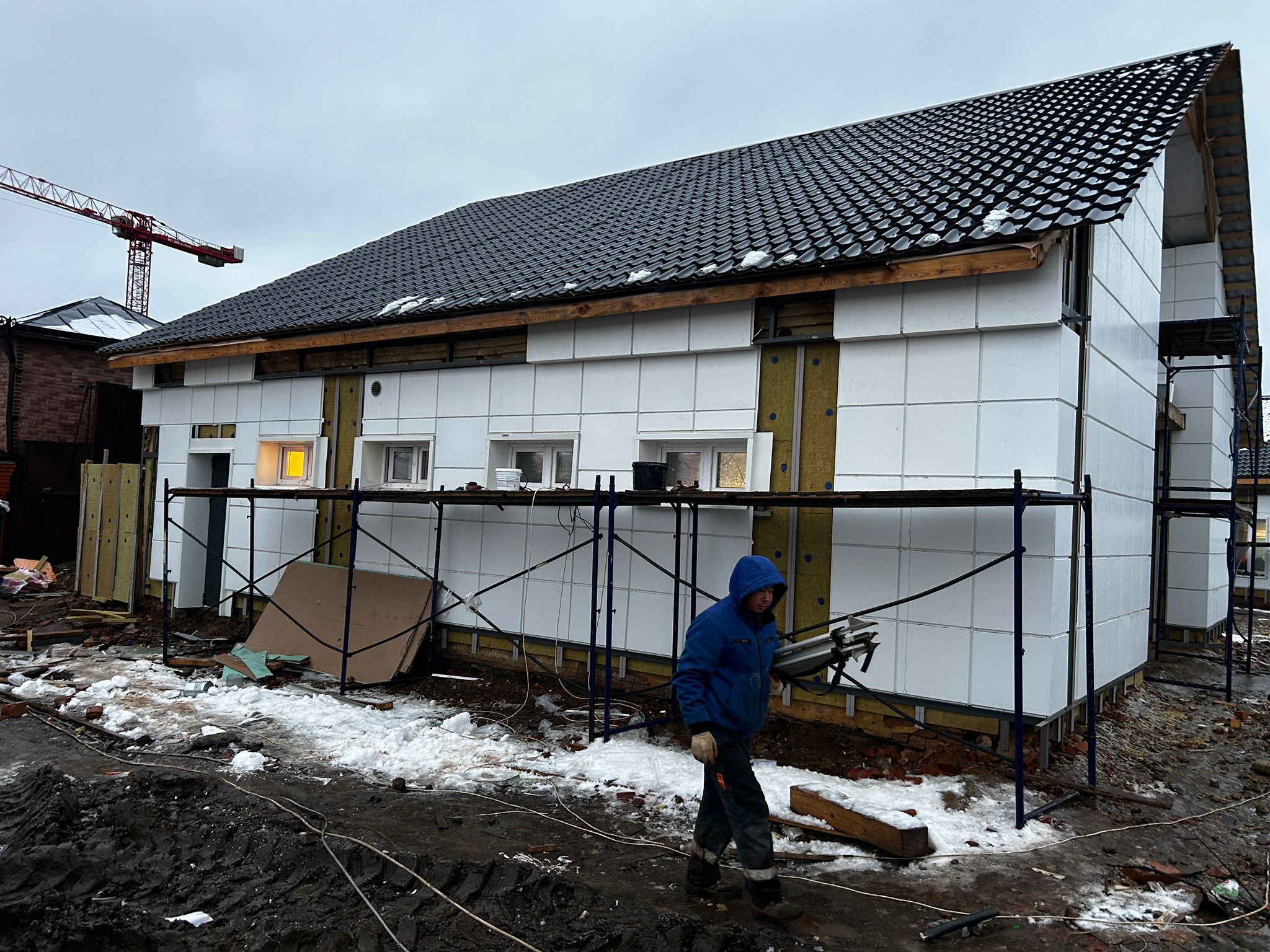 Стадион «Строитель» по адресу: «Московская область, г. о. Клин, г. Клин, ул. Чайковского, д. 34», 2025 г.