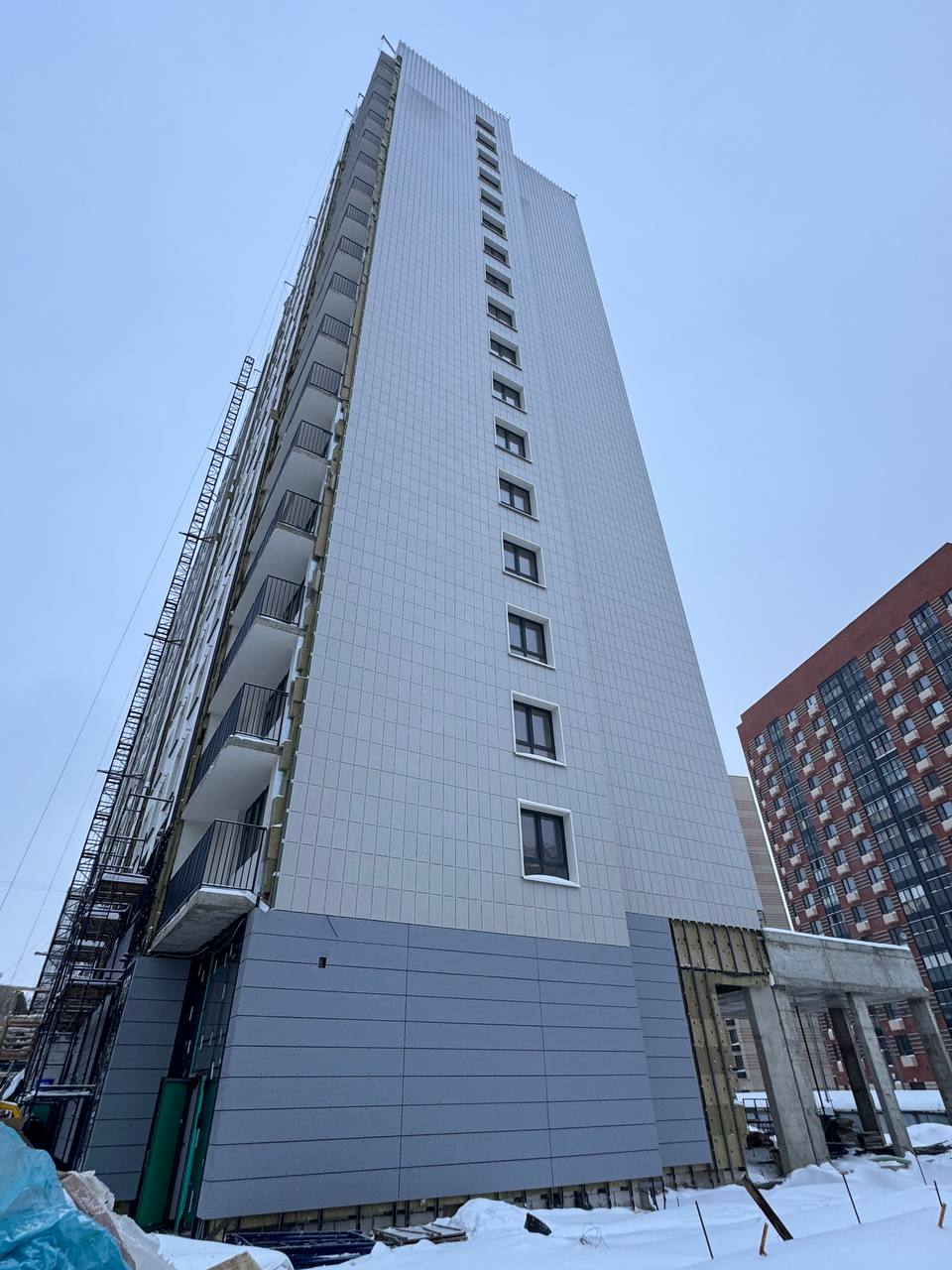 Жилой дом с инженерными сетями и благоустройством территории, Булатниковский пр-д, вл.2В, корп.3 (Южный административный округ), 2025 г.