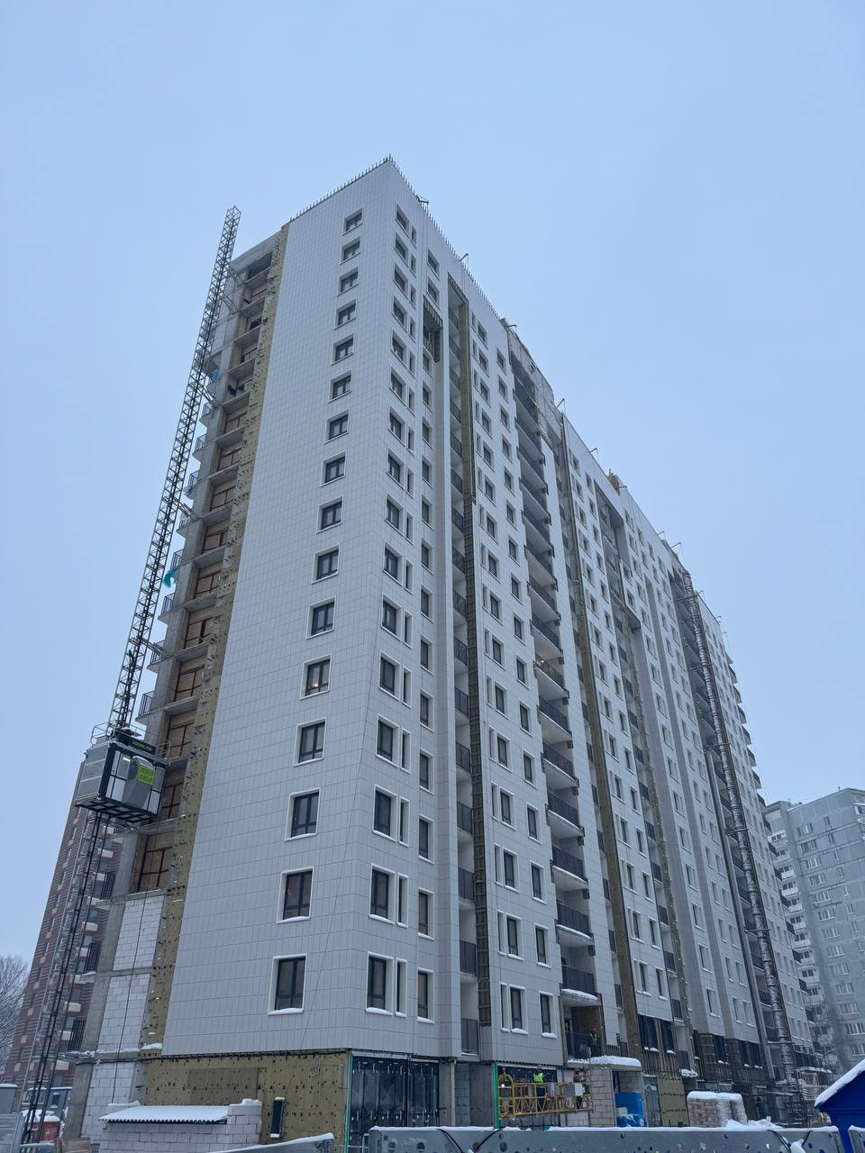 Жилой дом с инженерными сетями и благоустройством территории, Булатниковский пр-д, вл.2В, корп.3 (Южный административный округ), 2025 г.