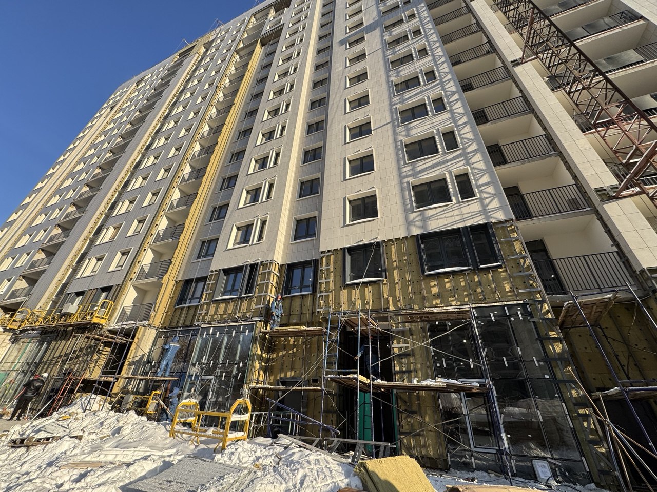 Жилой дом с инженерными сетями и благоустройством территории, Булатниковский пр-д, вл.2В, корп.3 (Южный административный округ), 2025 г.