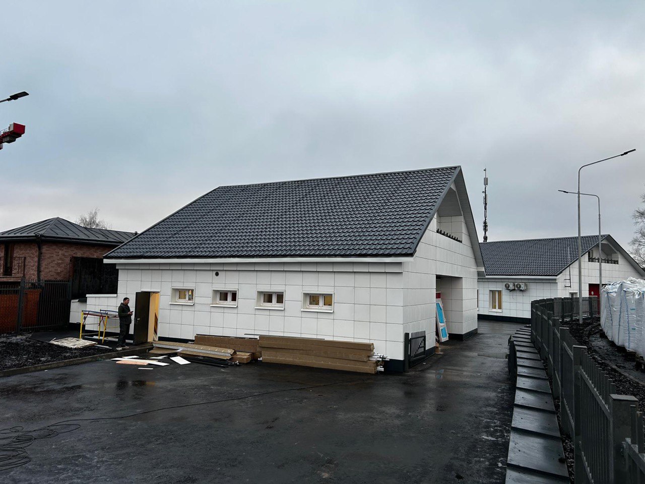 Стадион «Строитель» по адресу: «Московская область, г. о. Клин, г. Клин, ул. Чайковского, д. 34», 2025 г.